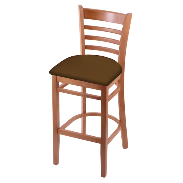 25" Counter Stool, Medium Finish, Canter Thatch Seat